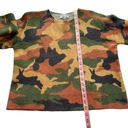 Madewell  Sz XS Women's Cottontail Camo Wide-Sleeve Cropped Sweater Photo 11