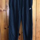 Nike  Sweatpants jogger track pants workout active wear size medium black pants​ Photo 0