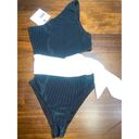 Beach Riot  Carlie One Piece in Black & White XSmall New Womens Swimsuit Photo 3