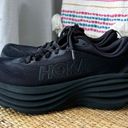 Hoka  One One Bondi 8 Black Low Top Road-Running Sneakers Women’s Size 7.5 Photo 2