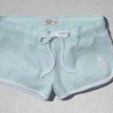 Abercrombie & Fitch Vintage Y2K  Curved Hem Lounge Shorts - Turquoise- XS Photo 0