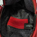 Botkier  Red Quilted Leather Star Moto Mini Backpack Crossbody Bag Photo 7