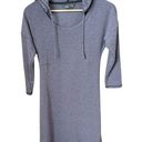 The North Face  Soft Grey Hoodie Dress Photo 0