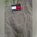 Tommy Hilfiger Vintage  houndstooth relaxed cotton logo pants, size 14 Photo 6