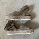 Soda Tan Platform Sandals Photo 4