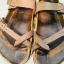 Birkenstock  Mayari Womens 40 US 9.5 Mocha Brown Birko Flor Toe Loop Sandal Photo 2