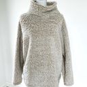 Eddie Bauer Cream Sherpa Turtleneck Photo 2