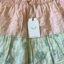 Free The Roses  Color Block Eyelet Trim Detail Mini Skirt Women’s size Medium Photo 3