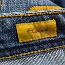 Seven7  High Rise Flare Jeans Medium Wash Indigo 12 Photo 4