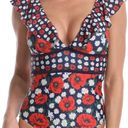 Juicy Couture  Daisy & Poppy Flower Ruffle Sleeve One Piece Bathing Suit Photo 0