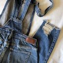 Hollister Distressed Overalls Photo 4