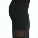 Bebe Black Mesh Pencil Skirt Size XS Photo 2