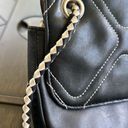 Bijoux Terner faux leather, braided strap, turnlock, mini emo, goth shoulder bag Photo 6