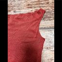 Michael Stars  drap tank top light red‎ heathered one size fits most Photo 3