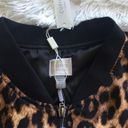 cupio  Curvy Leopard print full zip jacket Women’s plus size 1X Photo 8