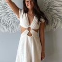 Blue Blush White Sun Dress Photo 0