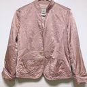 Banana Republic  100% Silk Pink Long Sleeved Blazer Photo 0