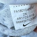 Nike  Camo Full Zip Hoodie Light Grey Sz 2X Photo 6