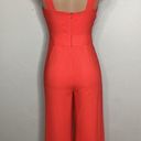 Twisted New. Lewit red cropped wide legged jumpsuit. With  detail. Size 4/6 Photo 4