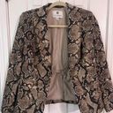 Target Altuzurra for  snake print one button blaze size m Photo 3