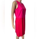 Etcetera  Tulip Luxury Grunge Barbie Pink Red Corset Asymmetric Sleeveless Dress Photo 2