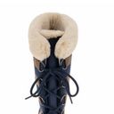 Jbu NIB NEW  Snowy Tall All Weather Boot, NAVY SZ-8 Faux Fur Photo 4