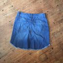 William Rast  raw hem NWT Y2K denim skirt, size 25 Photo 2