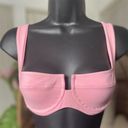 l*space Camellia Underwire Bikini Top Crystal Pink Size Medium Photo 7