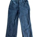 St. John Vintage  Sport Demin Mom Jeans Dark Blue Straight Leg Size 8 Photo 0