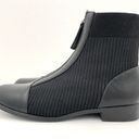 Journee Collection  Black Front Zip Bexlie Sock Bootie Women’s 9 Photo 8