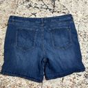 Jessica Simpson  Bermuda Jean shorts size 18 W Photo 6