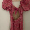 Adelyn Rae  Praya Tie Back Crochet Lace Sorbet Pink Romper Size S Photo 8