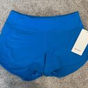 Lululemon speed up shorts blue Photo 0