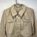 J.Jill  Women's Beige Jute Jacket Blazer 100% cotton Medium Photo 2