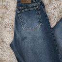 Calvin Klein Jeans  Vintage High Rise Straight Leg Mom Jeans Dark Wash Size 10 Photo 2