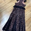 Alexis NWT  Aldridge Lace Midi Dress in Black Size L $594 Photo 6