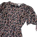 Rebecca Taylor NWT  Lia Floral in Black Combo Silk Blend Short Dress XS $450 Photo 3