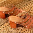 Madden Girl  G-Crosby Tan  Cognac Strappy Block Heel Sandal Photo 2