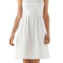 White House | Black Market WHBM Little Tulip Strapless Fit & Flare Dress White Size 12 Photo 0