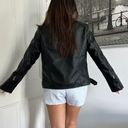 Black leather jacket Size L Photo 0