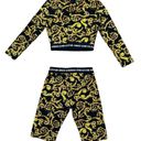 Versace  Jeans Couture Leggings 10" Shorts + Knit Printed Cropped Set, XS/US0 Photo 3