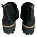 All Black Flatform Tread Shooties Ankle Booties Shoes Size 40 EU / 9.5 US Womens Photo 5