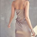 idem Ditto IDEM‎ DITTO Champagne Cut Out Slip Dress Size Medium Photo 4