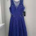 Jodi Kristopher NWT Bejeweled Lace Dress Photo 0