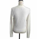 Banana Republic  Luxuriously Soft White Faux Wrap Front V-Neck Sweater size XS Photo 3