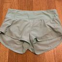 Lululemon Teal Speed Up Shorts 2.5” Photo 0