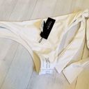 Tavik swim Tavik White Large Goldie Reversible Side Tie Bikini Bottom Photo 3