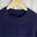 Eileen Fisher  | Mid Weight Crew Neck Sweater from Spring ‘24 Navy size XS Photo 5