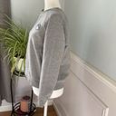 Zyia  Mountain Patch Sweatshirt Size Large Gray Crewneck Athletic Athleisure Photo 6