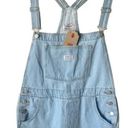 Levi's NEW  Womens Vintage Denim Overalls Stone Shadow Oversized Light Wash  XL Photo 6